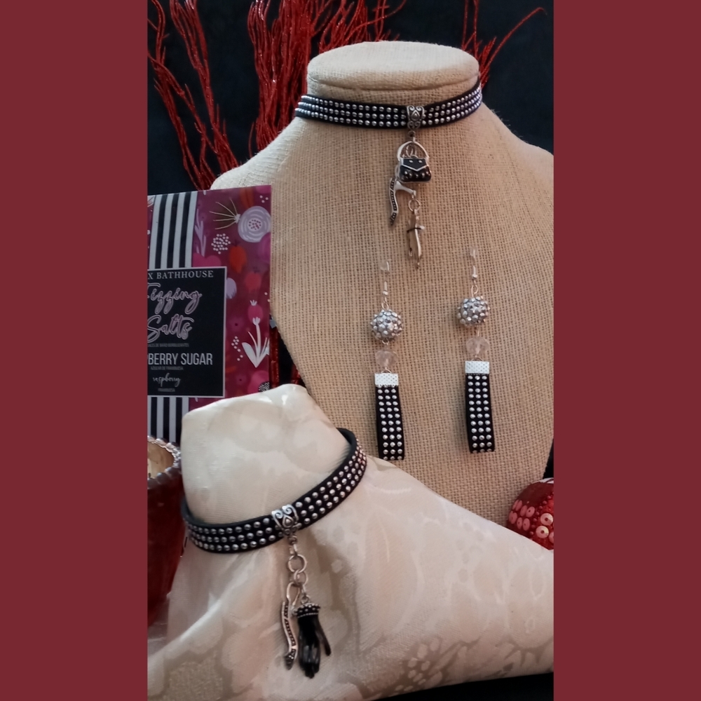 Handmade Fashion Jewelry Choker Set